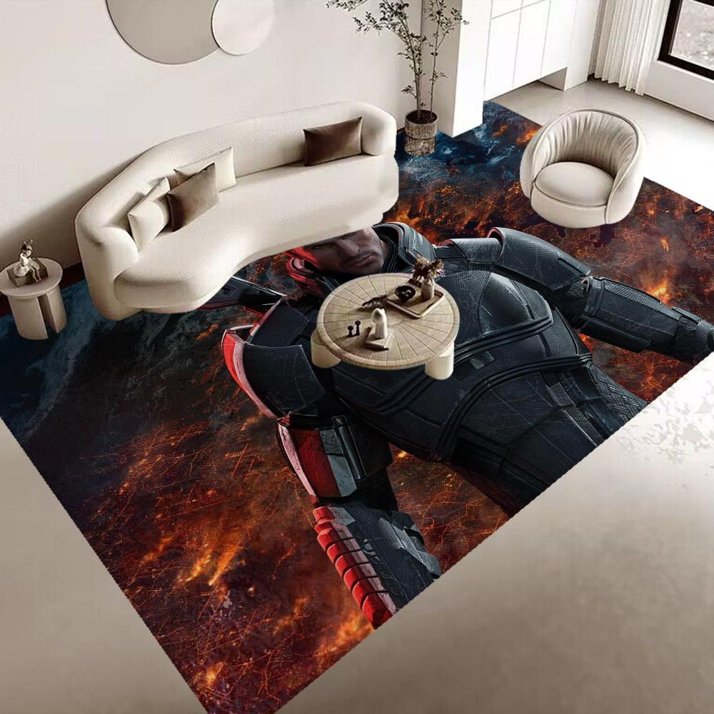N7 Mass Effect Printed Large Wall Tapestry Art Science Fiction Room Home Decor Decor Blanket