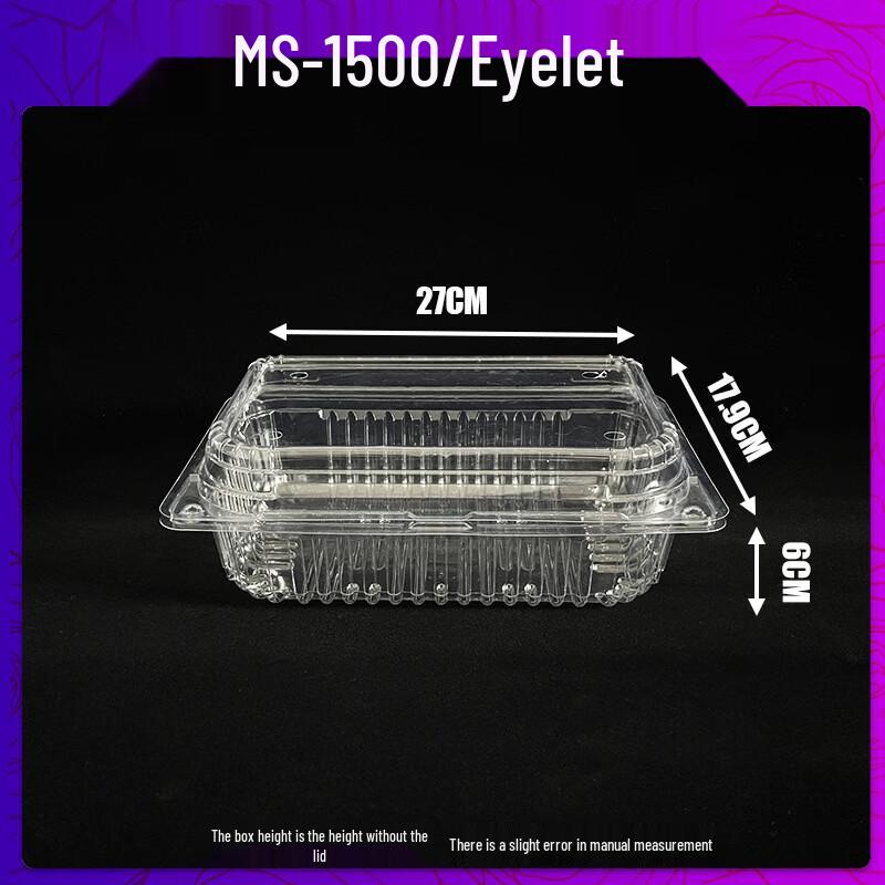 Disposable Transparent Fruit and Vegetable Containers