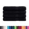VidaXL Serviettes de Sauna de Qualité Supérieure 4 pcs, Paréos de Sauna, Draps de Bain, Serviettes de Douche Salle de Bain 137435