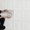 70cm*70cm 3D Room Decor Warm Decoration Self-adhesive Wall Stickers Foam Waterproof Anti-collision Wallpaper Ceiling Background
