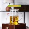 ZISIZ High Borosilicate Glass Tea Cup