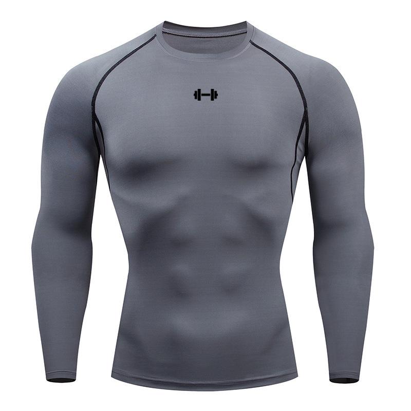 Men's Summer Quick-Dry Compression Running T-shirt