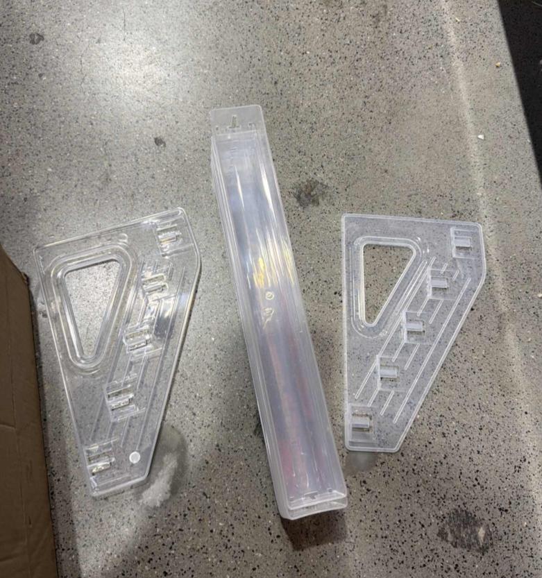 Acrylic Transparent Multi-Layer Nail Polish Display Stand Lipstick Storage Box Plastic Nail Salon Cosmetic Tabletop Display Rack