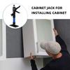 Macaco Elevador de Gabinete com Haste Telescópica Ajustável para Instalação de Armários Ferramenta de Nivelamento DIY Fácil para Gabinete de Banheiro