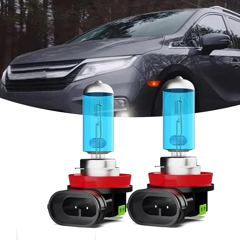 

Фары подходят для Honda Odyssey 2011-2020 Галогенные лампы фар, 9005/HB3/H10 Дальний свет + H11/H8/H9 Ближний свет + h11 Противотуманные фары Комбо, Подключи и играй, Упаковка Year:2005-2020 for Honda