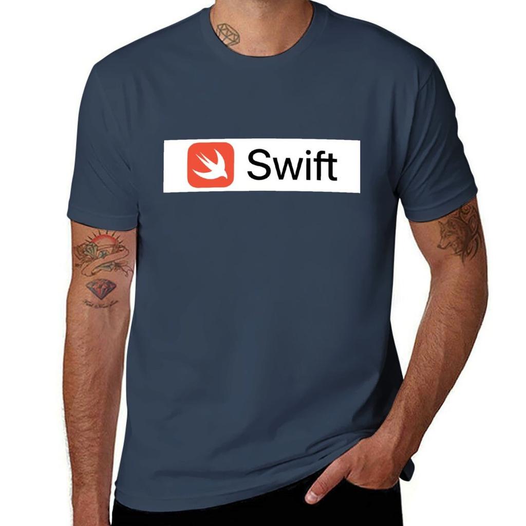 Swift Programming Language T-Shirt T Shirts Cotton 100% Man T Shirts Graphic T-Shirt
