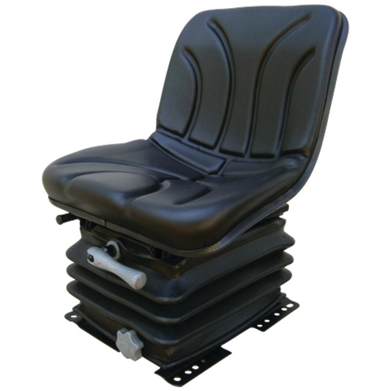 Tractor seat, mechanical suspension, PVC, width 390 , 920042