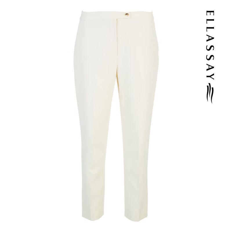ELLASSAY Women's Tapered Ankle Work Pants