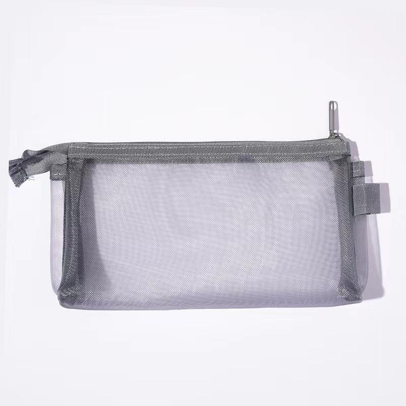 Netz-Federmäppchen Transparent Stifteetui Niedlich Einfach Ästhetische Tasche Organizer Büro Schulbedarf Für Schüler Schreibwaren