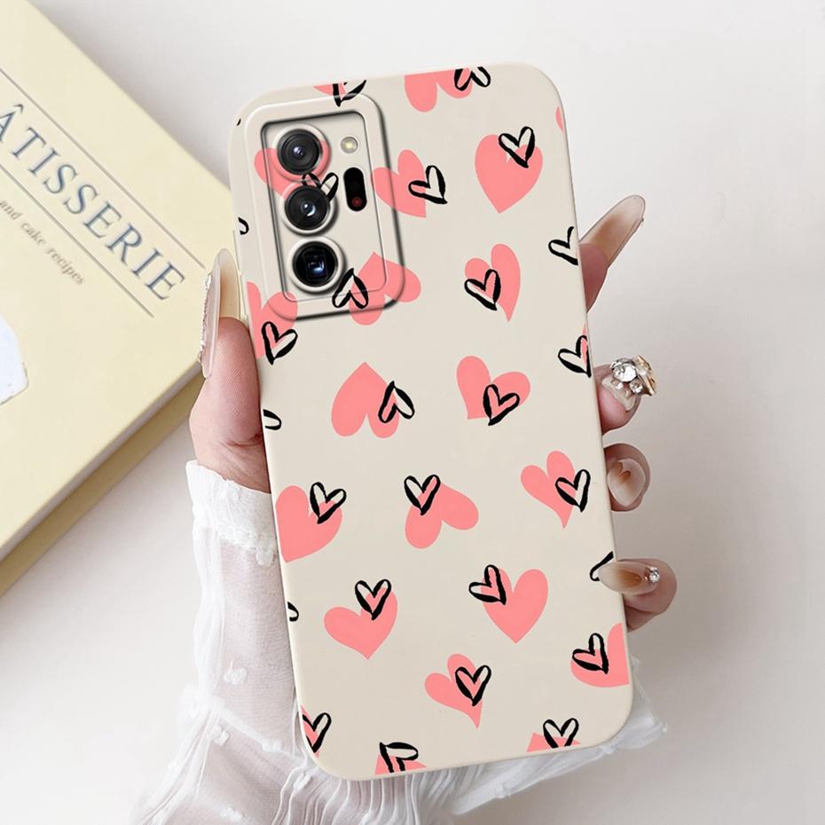 Cute Cartoon Phone Case For Samsung Galaxy Note 20 Ultra Note20 Soft Silicone Shockproof Cover For Samsung Note 20 20Ultra 5G