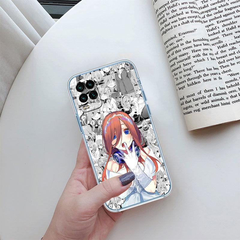 

Прозрачный чехол для телефона Miku Nino Itsuki Nakano для Motorola Moto G10 G20 G30 G31 G32 G34 G35 G41 G42 G50 G51 G52 G55 G60 G60S Motorola Moto G10
