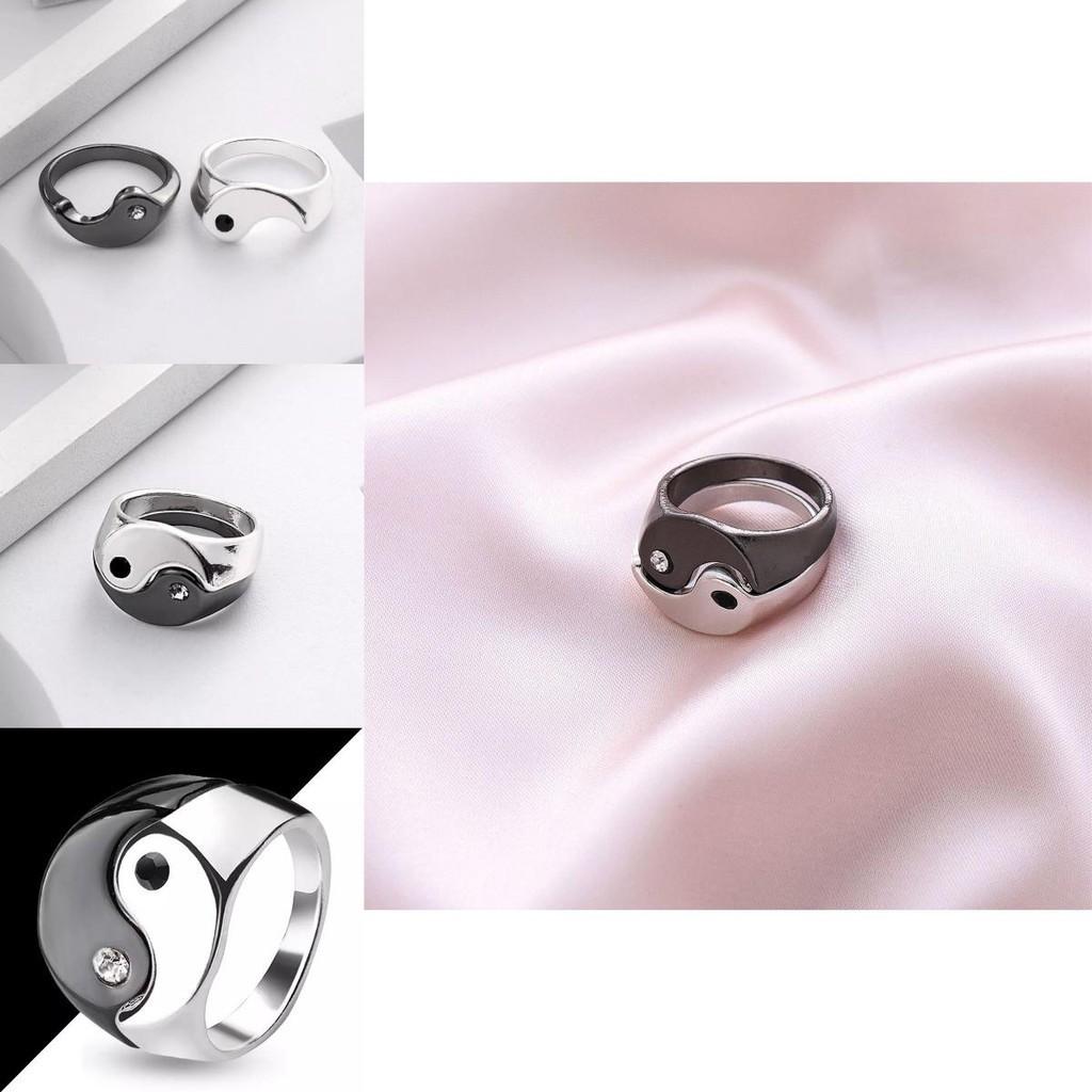Unique Tai Chi Eight Diagrams Rings Stylish Animal/zodiac Shape