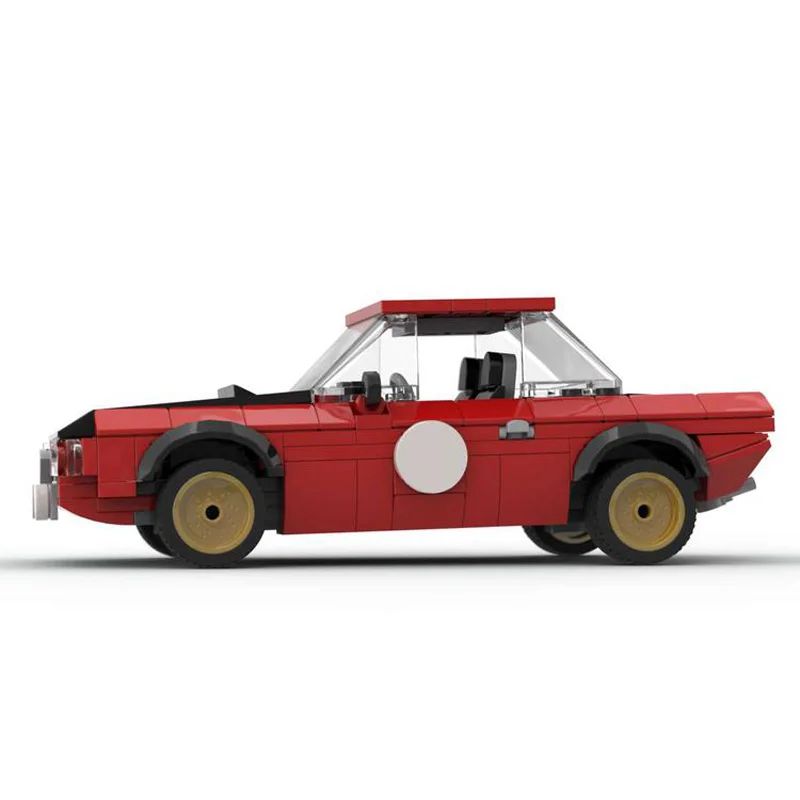 262PCS MOC Rallye 1969 24hr Winner Building Block Racing Assembling ModelToy Brick Children Birthday Gifts