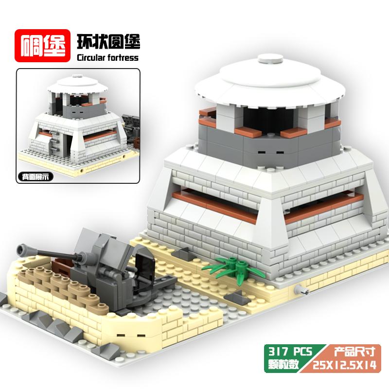 Activating Toys World War 2 Ww2 Army Military Soldiers Swat Weapons Cannon Base Model Building Blocks Bricks Children's Toys Gift