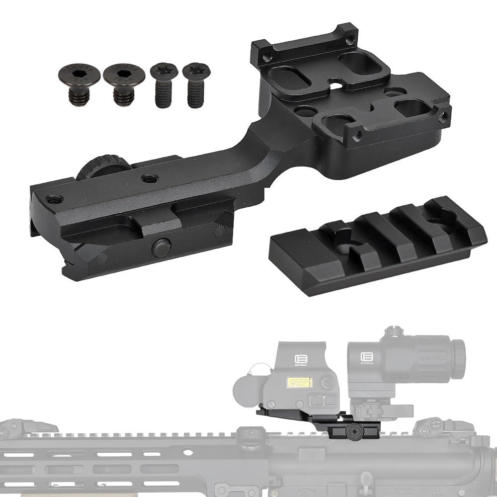 Ryohin Takehin SCALAR WORKS LEAP/12 Tandem Mount Replica for Evolution Gear EXPS3 G33 G43, 6065A Hard Anodized Aluminum Alloy