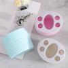 Toothbrush Holder Bathroom Organizer Countertop Stand Drainage Holes For Toothpaste Cup Razor Non Slip Plastic Keep Dry