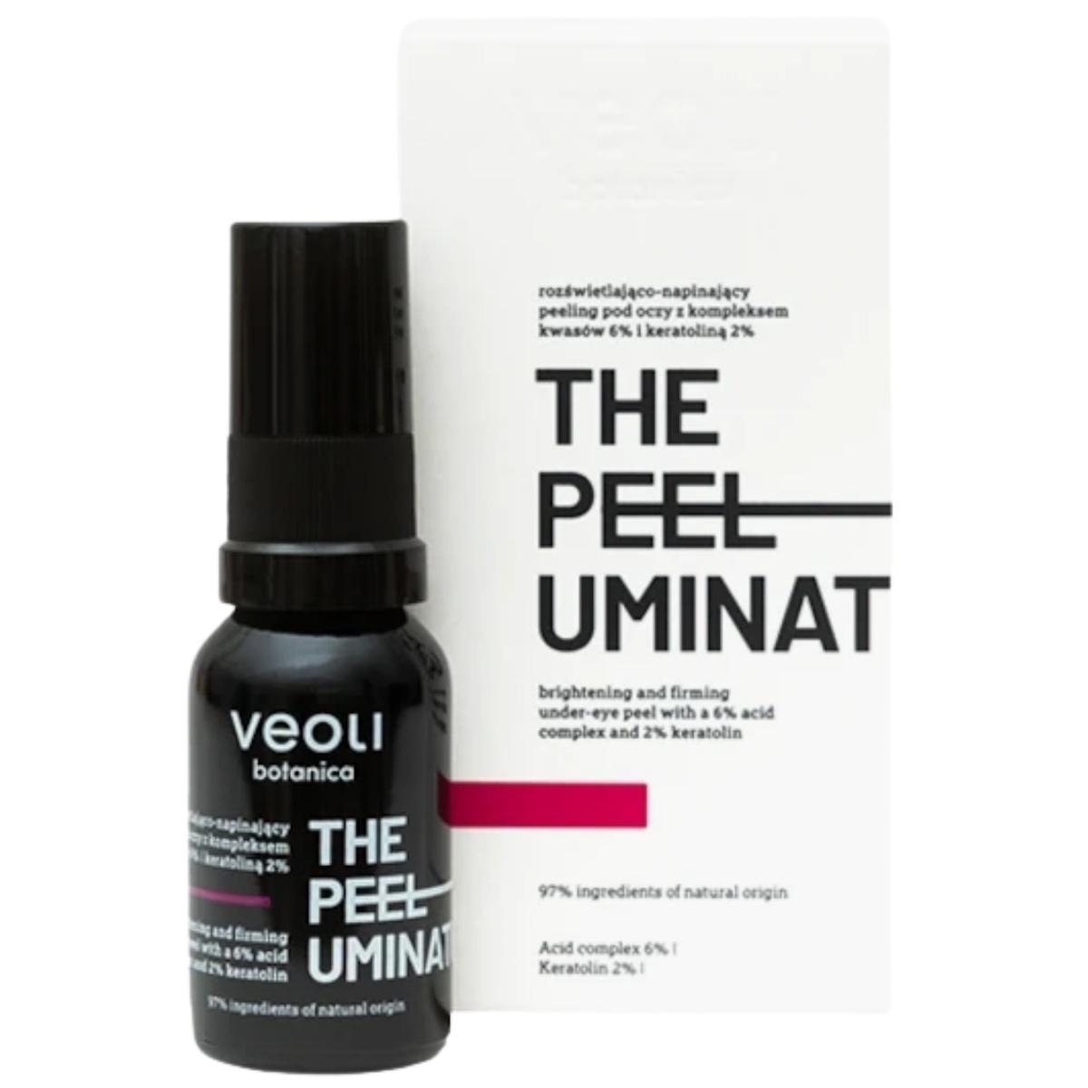 

Veoli Botanivca - THE PEELUMINATOR Illuminating and Firming Under-Eye Peel, 15ml