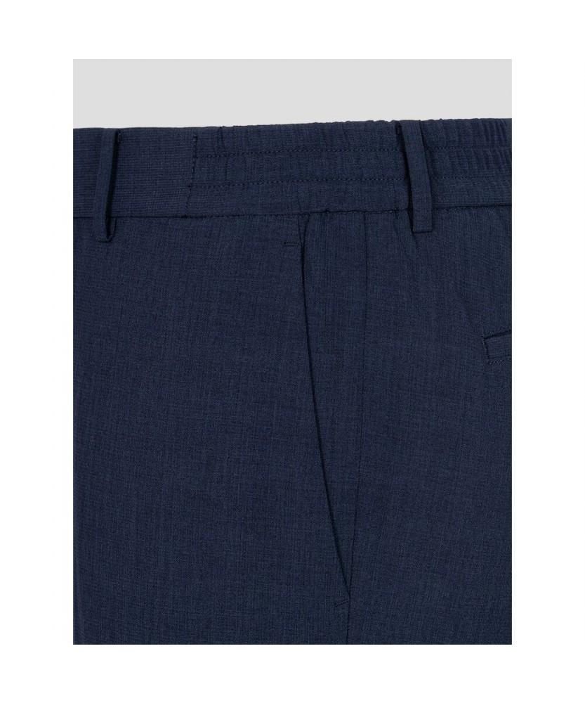 GLXY (GALAXY LIFESTYLE) Glxy [Galaxy Lifestyle][Sammu Clothing] Stretch Setup Pants Navy