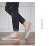 Men's Summer Breathable Linen Slip-On Loafers with Deodorant