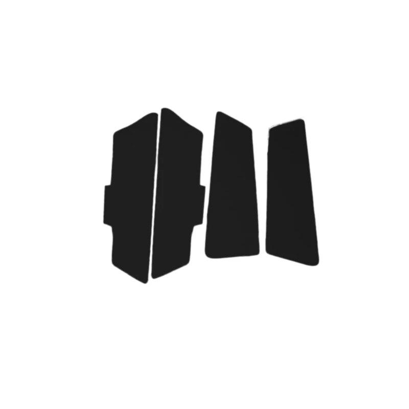 4pcs Microfiber Leather Door Panels Cover For Toyota Corolla 2014 2015 2016 2017 Interior Door Armrest Panel Skin Cover Trim