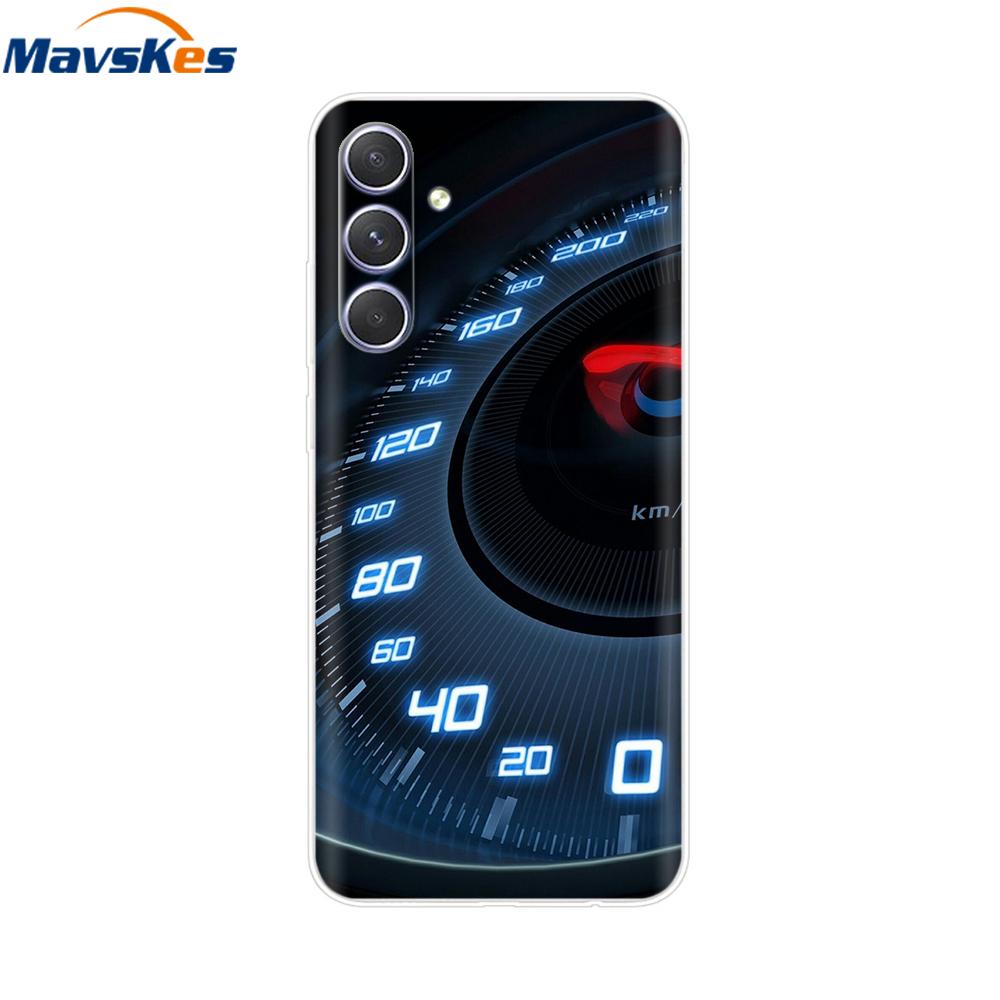 Shockproof Clear Silicone Soft Phone Back Case For Samsung Galaxy A55 5G SM-A556V A 55 Cases Cover Coque Shell Bags Mask Fundas