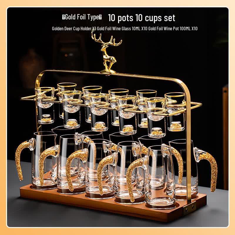 Luxury Crystal Glass Baijiu Set