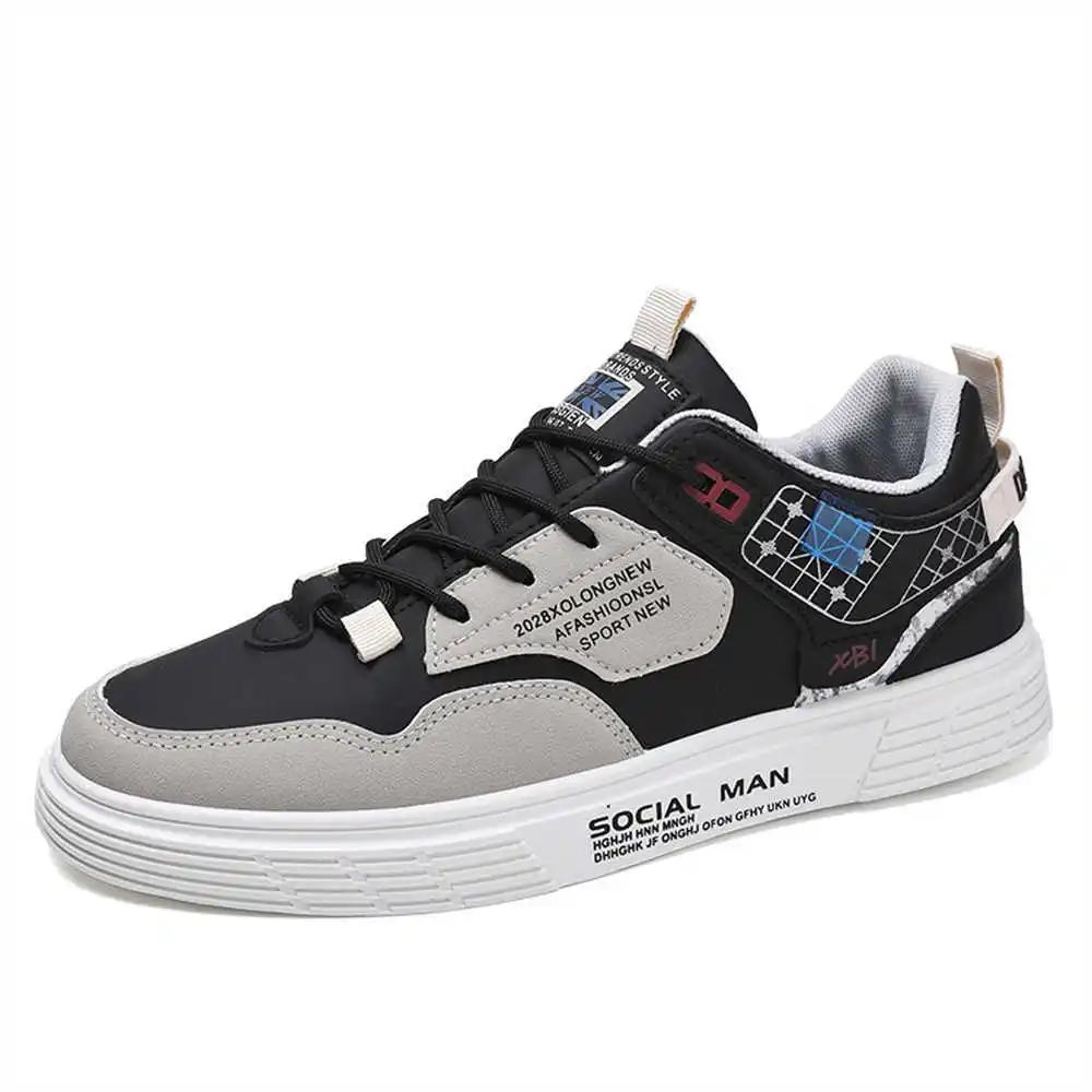 

Паркур со шнуровкой Двухцветная обувь Повседневная Роскошная Мужская Обувь Лоферы Удобные Мужские Кроссовки Спорт Повседневные Sepatu Sneacker Luxe 44