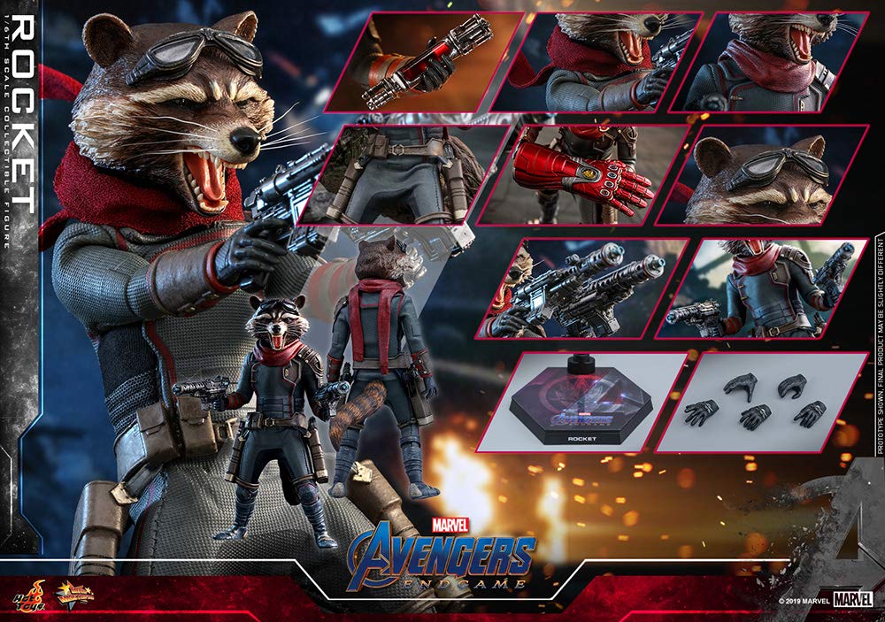 scale figure Rocket [Movie Masterpiece] "Avengers Endgame" 1/6