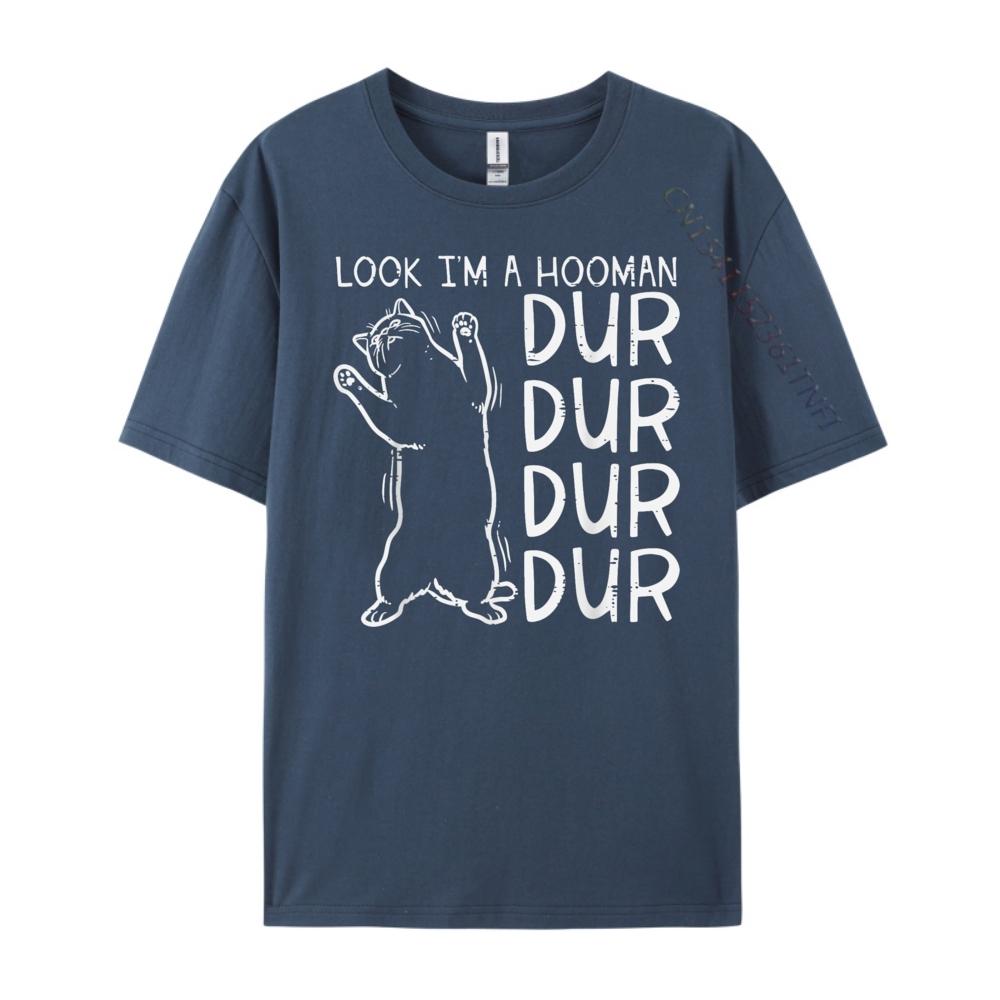 

Giftlook Im A Hooman Dur Dur Funny Cat Human Women Girls Kids Men Clothes Short Sleeve Tee Graphic tshirts 3XL
