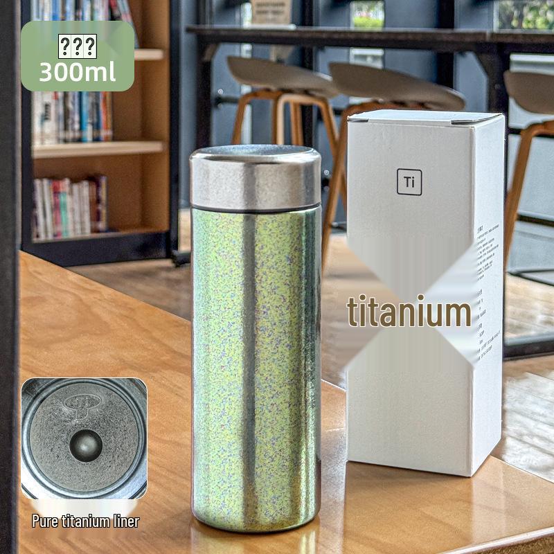 Hot Selling Mini Pure Titanium Thermos Cup - Portable Pocket-Sized Drinking Cup for Outdoor, Car, Office Use
