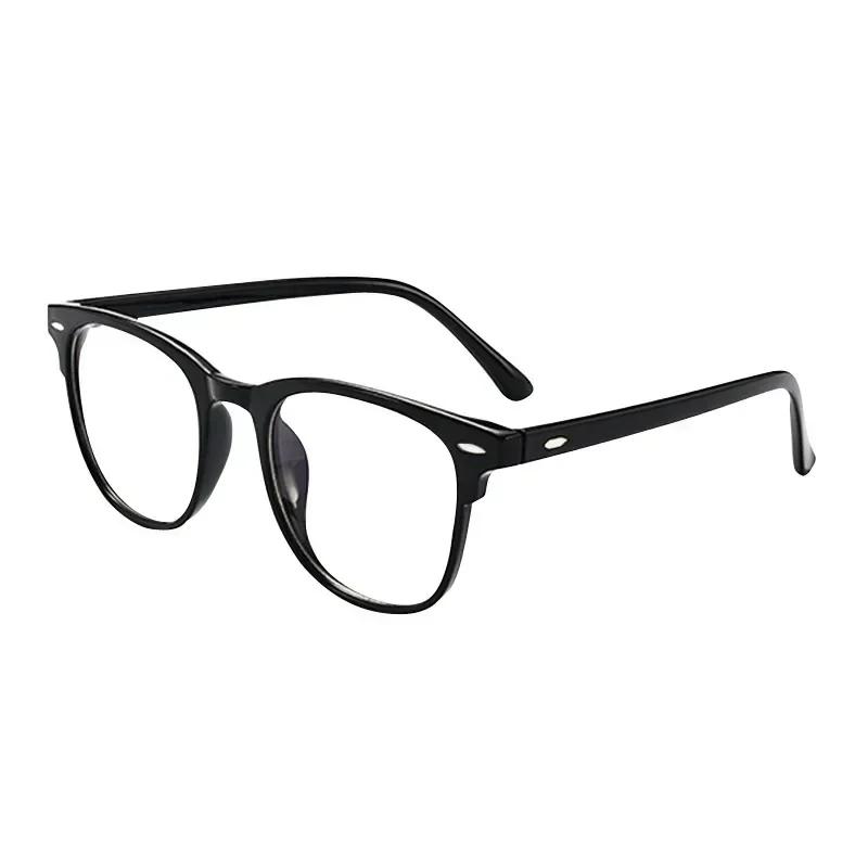 Transparent Computer Glasses Frame Women Men Anti Blue Light Lentes Round Eyewear Blocking Glasses Optical Spectacle Eyeglass