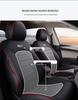 Durable Leather Golf Car Seat Cover – Universal Fit for All Seasons, Five-Seat Full Coverage.