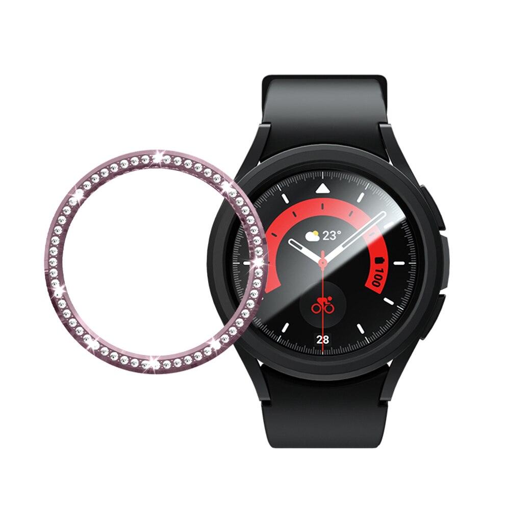 Diamond Bezel for Samsung Galaxy Watch 6 Classic 47mm 43mm Metal Frame Edge Protector Protective Case for Samsung Galaxy Watch 6