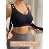 Women's posture-correcting push-up bra Seamless, wire-free design with removable chest pads provides better back support. The wire-free, elegant