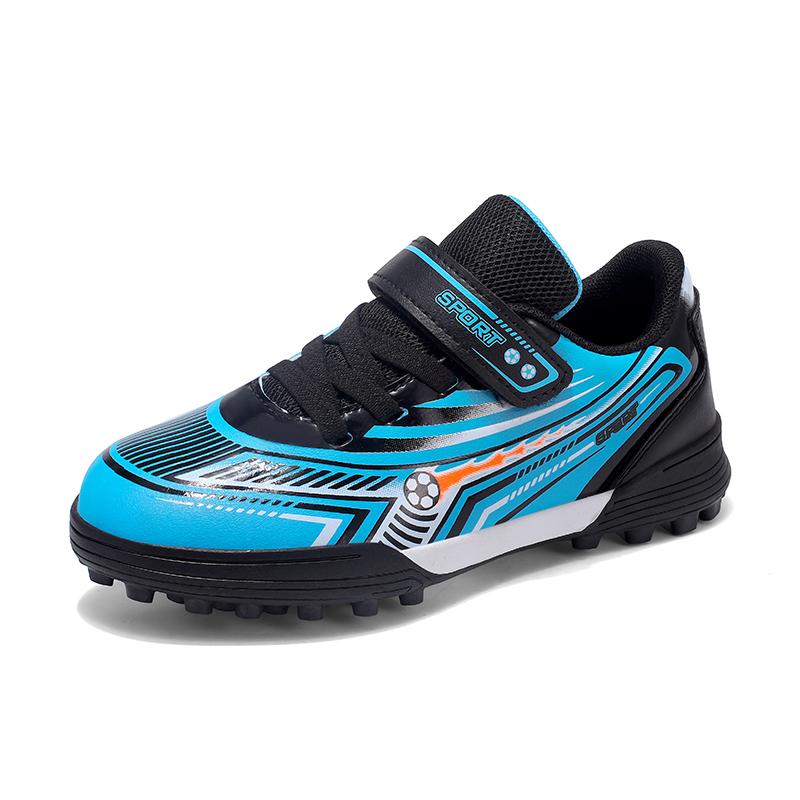 Childrens Football Shoes Speciality TF Anti Slip Wear-resistant Snug Artificial Grass Outdoor Training Recreation Soccer Shoes