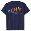 Funny Evolution Of Capoeira Brazilian Martial Art T Shirts Streetwear Short Sleeve Gifts Mens Clothing Loose Oversized T Shirt