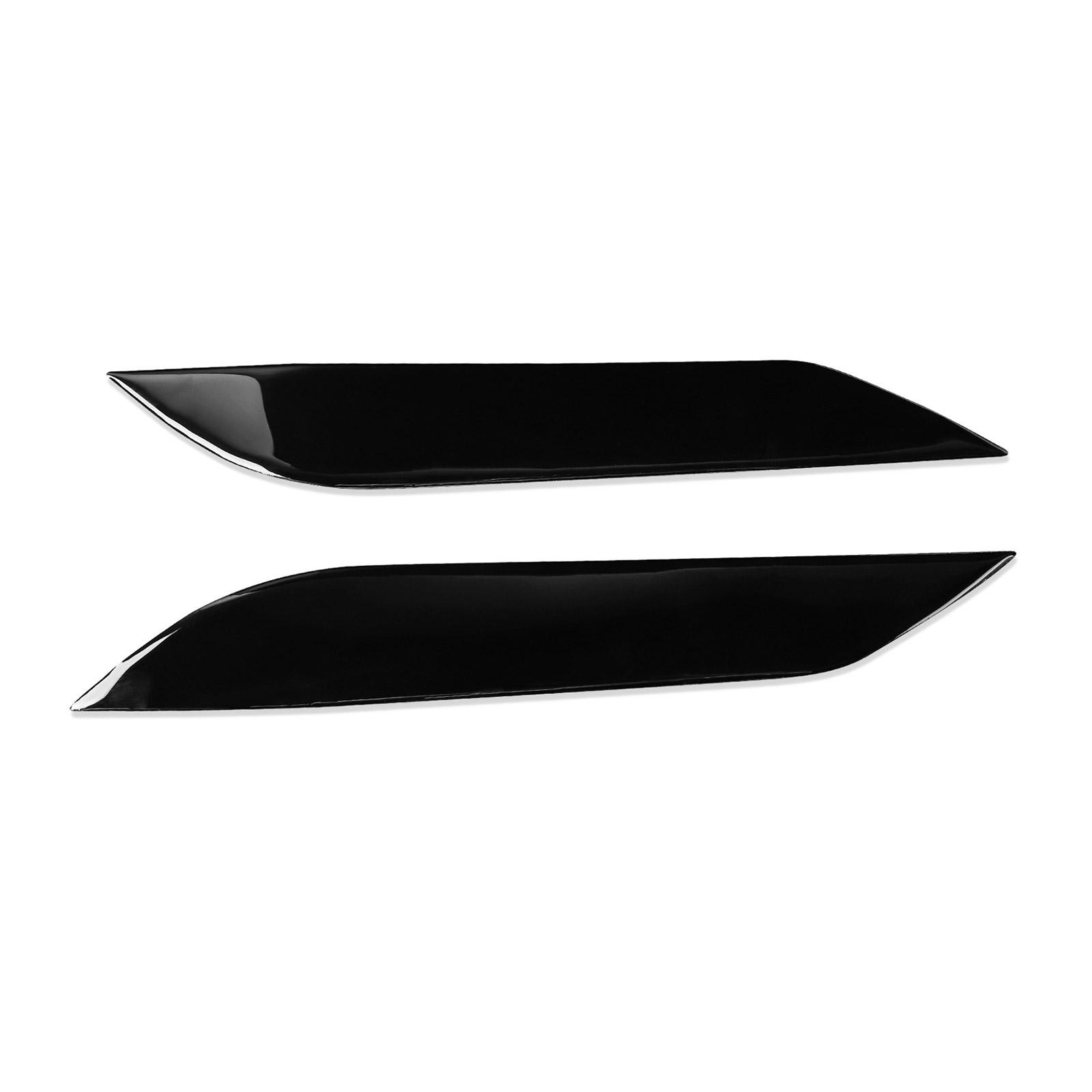 

Накладка на веко фары, наклейка на веко брови фары для украшения 350Z Z33 2003-2008 чёрный