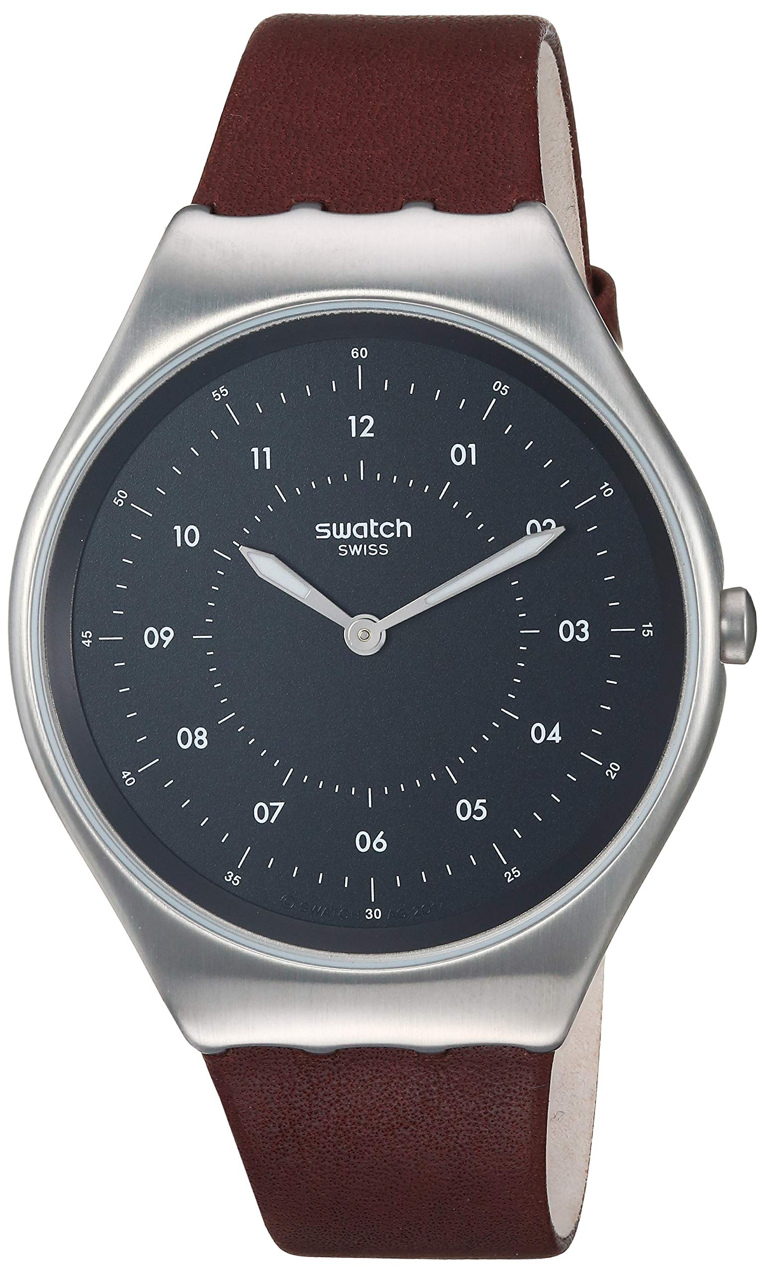 

Swatch Skin Brushed SYXS102 Black One Size -