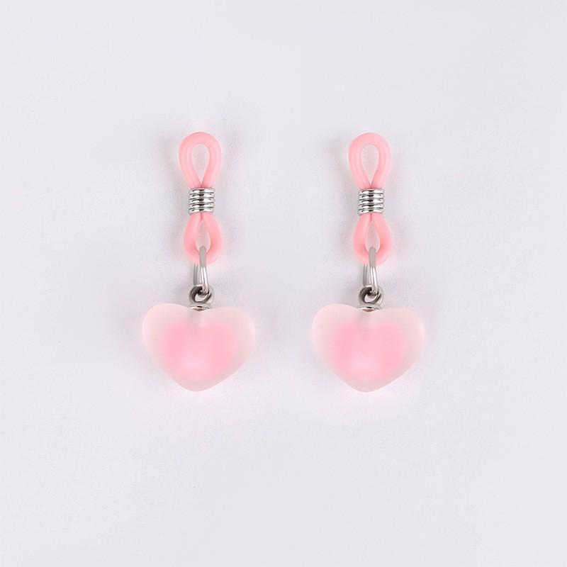 Women's Wearable Erotic Double Peaks SM Nipple and Vaginal Clamps