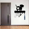 Dachshund Metal Key Holder Cute Wall Hook Home Office Decor 11.81 Inch