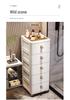 Gap Narrow Edge Multi-Layer Movable Storage Cabinet with Drawer for Kitchen, Available in 18/25/30cm Sizes