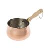 Nagao Tsubame Sanjo Pure Copper Milk Pan 700ml with Polishing Agent Made In Japan