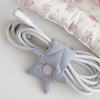 Creative Pentagram Cable Organizer INS Style Pure Cotton Fabric Cable Winder Headphone  Data Cable Storage and Organization