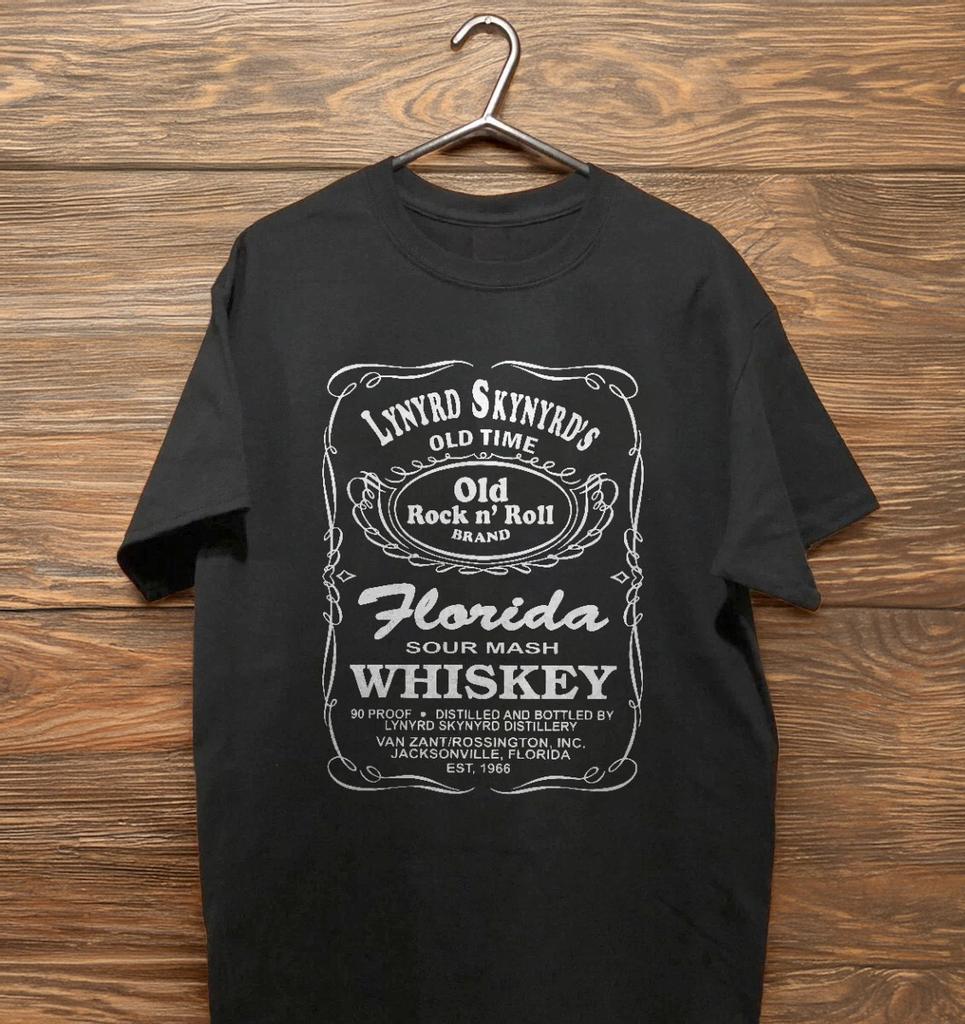 Camiseta Lynyrd Skynyrd Florida Sour Mash Whiskey Old Rock N Roll, Talla S 5XL