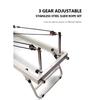 Pilates Reformer Core Bed - Foldable Metal Frame Machine for Yoga Exercise & Home Core Training