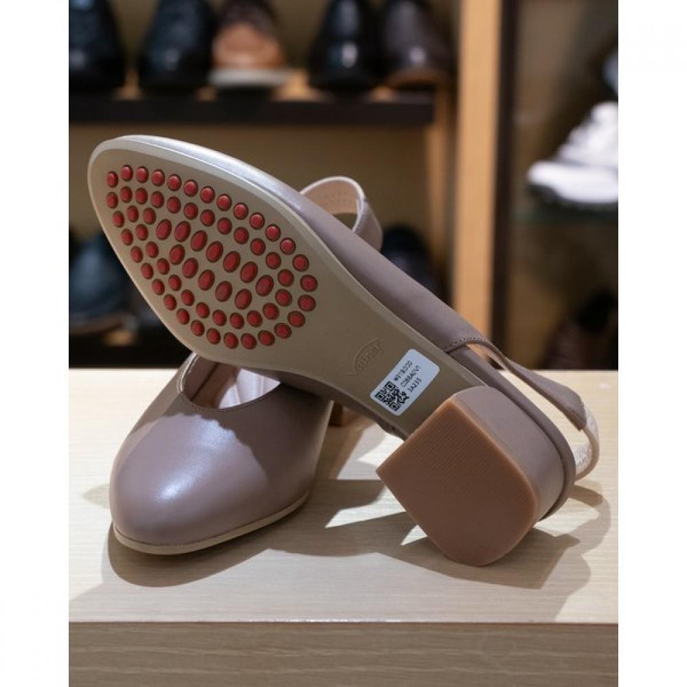 Vainer Women Comfort Slingback Brown 088a