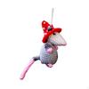 Car Mouse Pendant Auto Rearview Mirror Decorative Birthday Gift Funny Hanging Ornament for