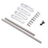 Metal Front Rear Modular Bumper     Fit for   1Celsius10 RC Crawler Chassis Alloy   Mount Set