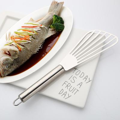 1Pc Edelstahl Fisch Spachtel Metall Klinge Fisch Tuner Utensilien Für Küche Kochen Werkzeug