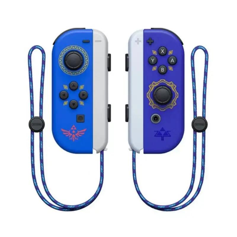 For Switch Joy Pad Joy Con Joy Cons Switch OLED Joycons Trådløs kontroller Joystick Bluetooth Gamepad med stropper for
